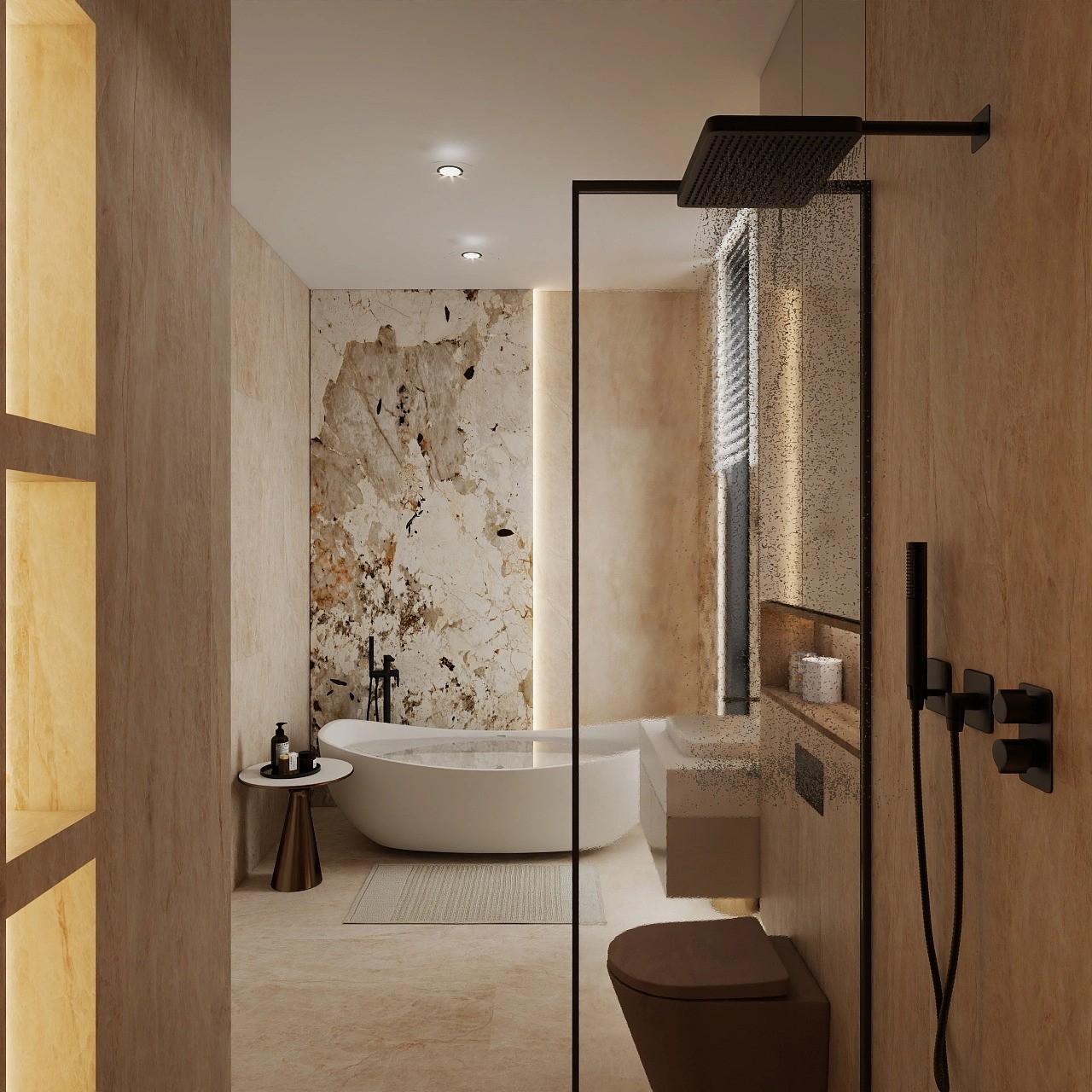 Izbor materijala, kupatilo — Studio Finestra